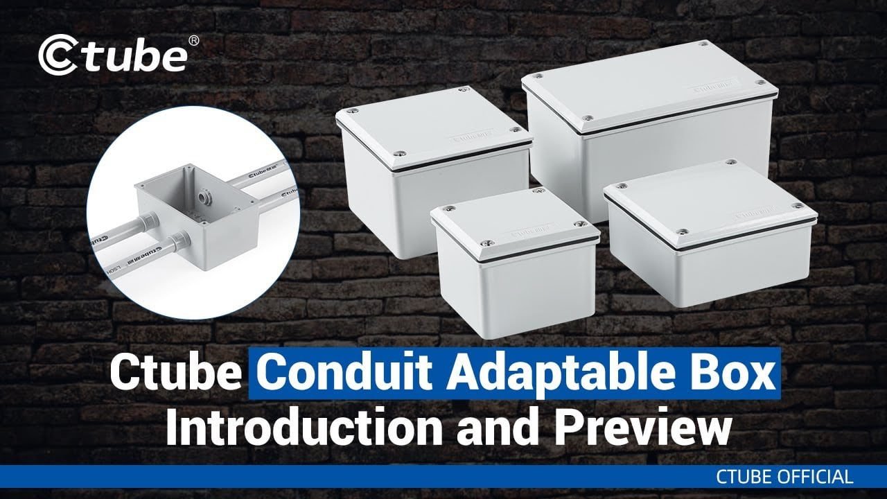 Ctube Conduit Adaptable Box