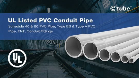 UL listed PVC conduit and fittings Catalogue