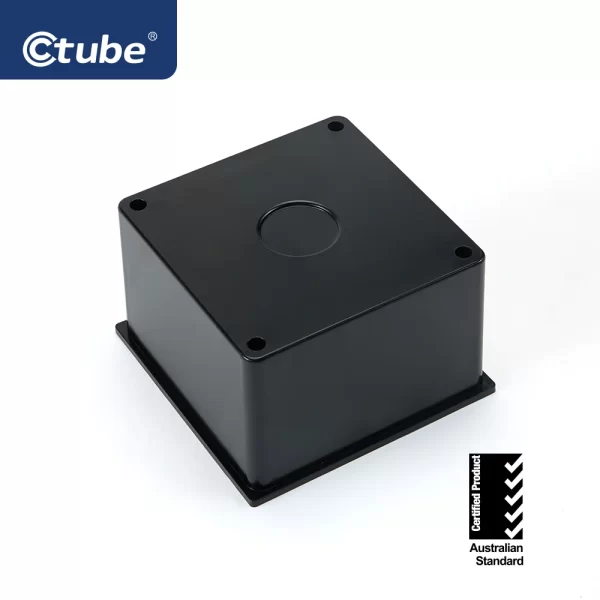 black junction box
