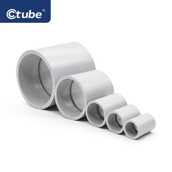 ⁦Ctube Schedule 40 PVC Rigid Conduit Couplings With Center Stop⁩ - الصورة ⁦6⁩