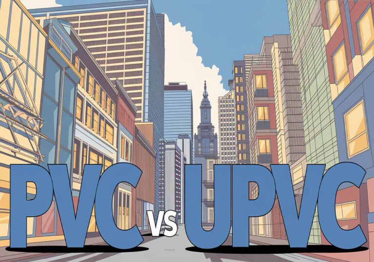 الفرق بين PVC و UPVC