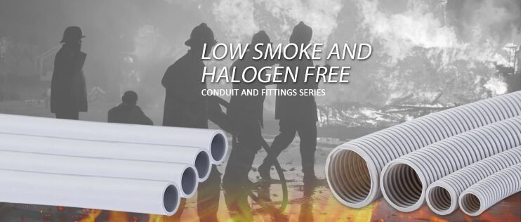 low smoke and halogen free conduit