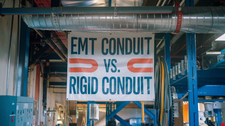 Conduit EMT VS rigide