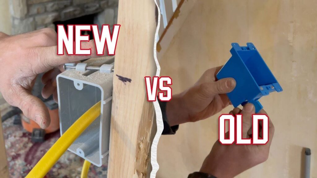 Electrical Boxes Everything You Need to Know New work vs old work outlet box