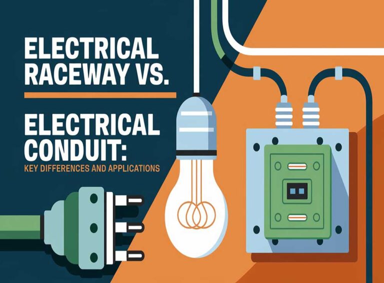 Différences clés et applications entre les chemins de câbles électriques et les conduits électriques