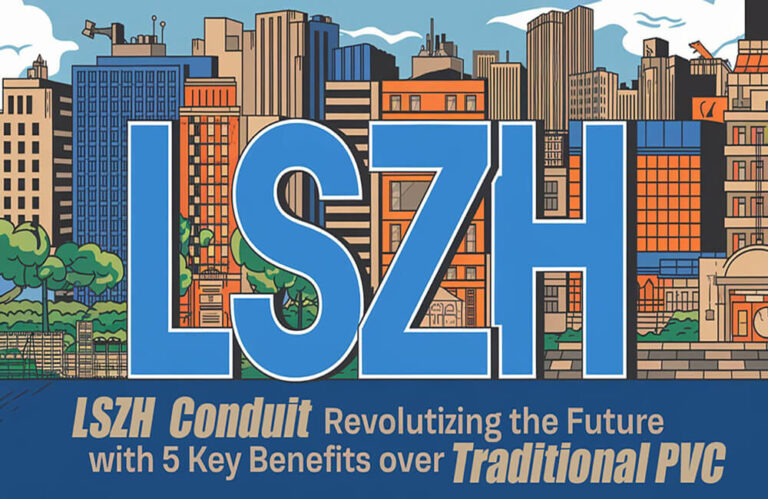 LSZH Conduits Revolutionizing the Future with 5 Key Benefits Over Traditional PVC