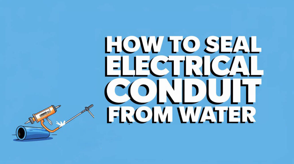 Step-by-Step Guide for Sealing Electrical Conduit from Water