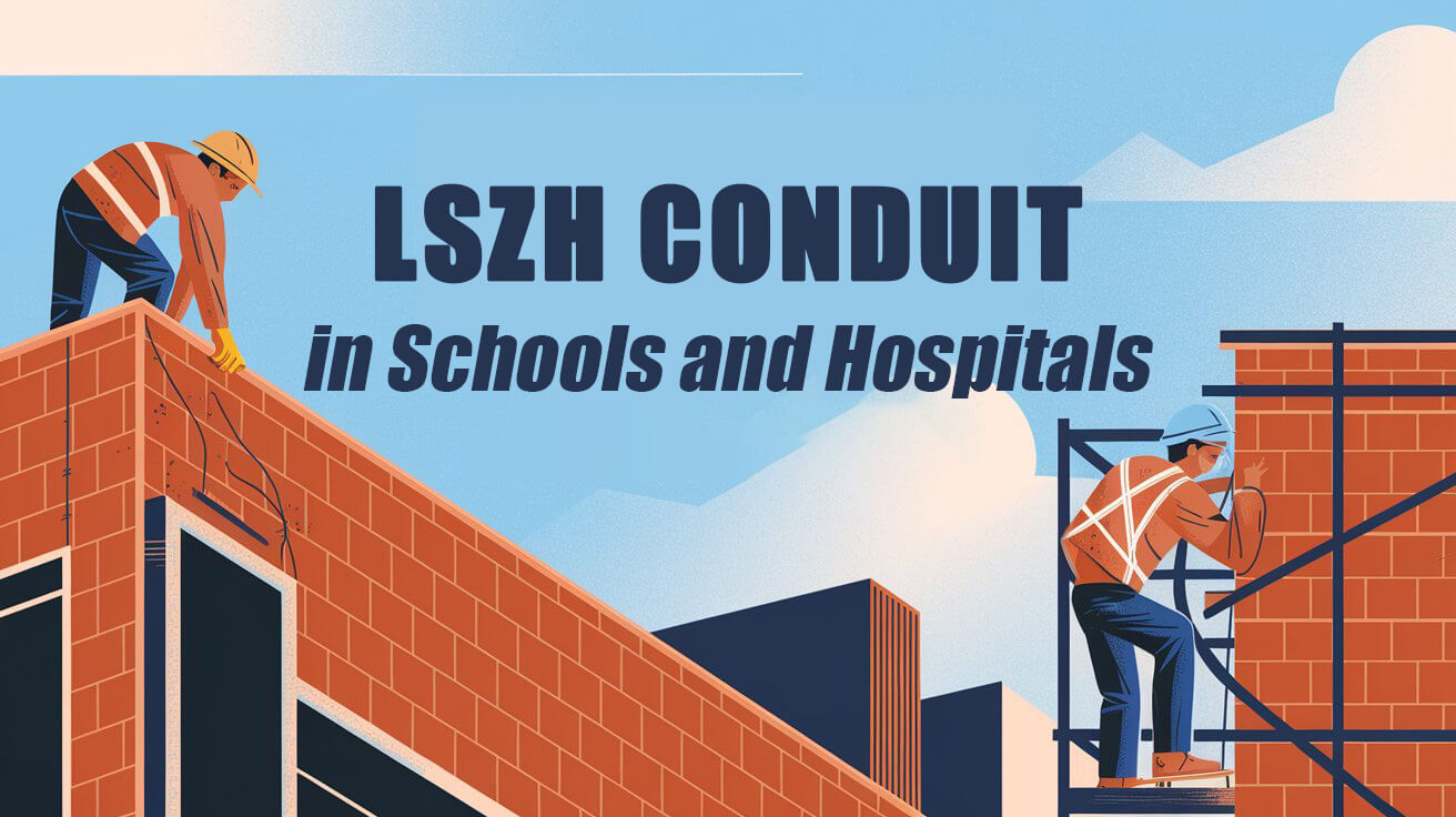 Conductos LSZH en escuelas y hospitales